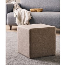 Favora Asos Puf - Kahverengi