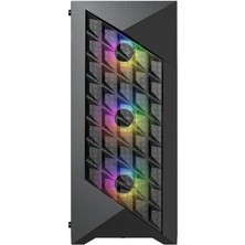 Fazeon F8 650W 80PLUS Bronze Mesh 4X120MM Argb Fanlı E-Atx Bilgisayar Kasası