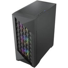 Fazeon F8 650W 80PLUS Bronze Mesh 4X120MM Argb Fanlı E-Atx Bilgisayar Kasası