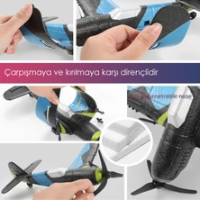 Epp Sünger Gövde Rc Uçak 2.4ghz Çift Motorlu Rc Uçak Drone Uzaktan Kumandalı Glider Uçak Drone