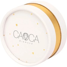 Caoca Pırlanta Taşlı Sallantılı Küpe