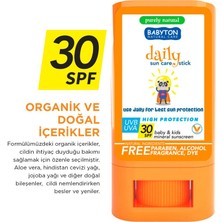 Babyton Doğal Güneş Koruyucu Stick 30 Spf 20 gr