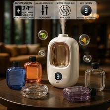Mioji Mio Smell 2x Yeni Nesil Şarjlı Otomatik Oda Kokusu Makinesi (1 Adet Gardenia Kokusu ile Birlikte)