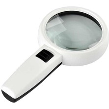 Büro Ev Ofis Için 5x 95MM 3led Büyüteç Takı Okuma Para Kontrol Büyüteci