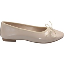 Celira Bej Rugan Tokalı Günlük Babet Ayakkabı