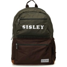 Sisley OVERQ-12911 4PR Haki Unisex Sırt Çantası