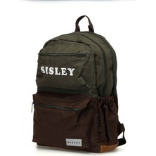 Sisley OVERQ-12911 4PR Haki Unisex Sırt Çantası