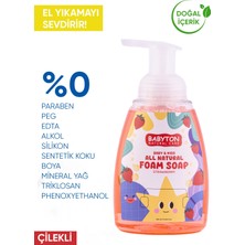 Babyton Doğal Çilekli Köpük Sabun 350 ml