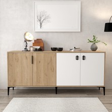 4003 Neva Konsol 180 cm Sepet-Beyaz