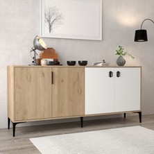 4003 Neva Konsol 180 cm Sepet-Beyaz