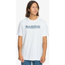 Quiksilver OMNIFILL TEES Beyaz Erkek Kısa Kol T-Shirt