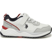 U.S. Polo Assn. HABE 4PR Beyaz Erkek Çocuk Spor Ayakkabı