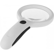 Büro Ev Ofis Için 2,5x Büyütür 90MM 2lens 8led Işıklı Büyüteç Mor Işıklı Para Kontrol Büyüteci