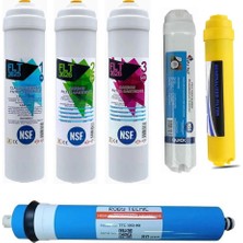 Su Arıtma Cihazı Filtresi 6 Aşamalı Nsf Onaylı Mineral Filtreli