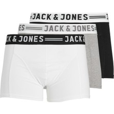 Jack & Jones SENSE TRUNKS 3-PACK NOOS Çok Renkli Erkek Boxer