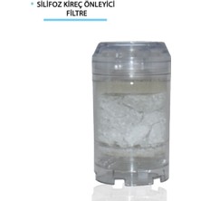 Daire Bina Sayaç Girişi 5" Inch 1 Aşama ( Silifoz ) Yedek Filtre Seti