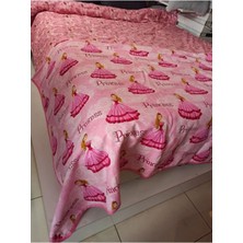 Explore Home Kız Çocuk Princess Desen 160X240 cm Pike - Pembe