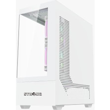 Strong Melkor Beyaz 6x 120MM Argb Atx Gaming Bilgisayar Kasası Powersız