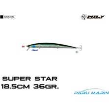 Wily Super Star 18.5cm 36GR. (Sinking) No:56