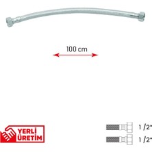 Bağlantı Hortumu 1/2'1/2 100 cm