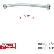 Bağlantı Hortumu 1/2' ' -3/4' 90 cm