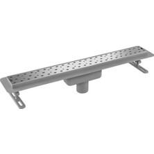 Gama Seramik Uyumlu Alttan Çıkışlı Lineer Süzgeç Duş Kanalı 80 cm