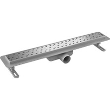 Gama Seramik Uyumlu Yandan Çıkışlı Lineer Süzgeç Duş Kanalı 60 cm