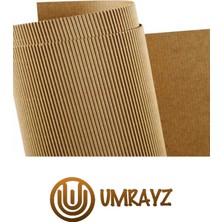 140CM x 10M Oluklu Karton Mukavva Ondüle Karton Rulo Mukavva Zemin Koruma Ambalaj Kartonu