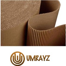 140CM x 10M Oluklu Karton Mukavva Ondüle Karton Rulo Mukavva Zemin Koruma Ambalaj Kartonu