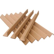Karton Köşebent Palet Koruyucu Koli Köşe Koruyucu Kraft Köşe 60CM 25 Adet