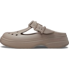 Unisex Classic Mary Jane Terlik - Kahverengi