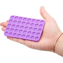 Silikon Epoksi Bileklik Kolye Tespih Harf Pulu Kalıbı Tek Delikli