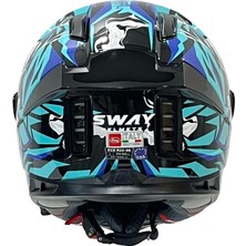 Sw 868 Cannıbal Black Blue Full Face