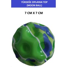 Moon Ball (Yükseğe Zıplayan Top) Süper Eğlenceli Uzay Topu-Kamuflaj Desenli- Space Ball Bouncy Ball
