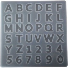 Epoksi Silikon Kalıp Büyük Harfler Kalıbı Küçük Boy 1.7 cm 36LI