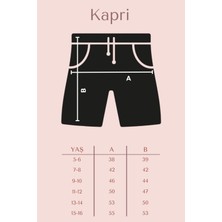 Erkek Çocuk Düz Kapri-Şort