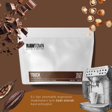 RAWTOWN Touch Espresso Blend 200 gr - Latte - Cappuccino - Americano - Çekirdek Kahve - Kahve Çekirdeği