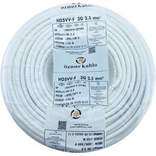 Belirtilmemiş Öznur 3x2,5 Ttr 25 mt