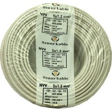 Belirtilmemiş Öznur 2x1,5 Antigron 100 mt