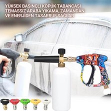 Coofbe Karcher K Serisi Ile Uyumlu 5 Nozzle Set Basınçlı Araç Yıkama Tabancası Seti Basınçlı Yıkama Makinesi Bear