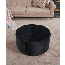 Favora Alis Puf - Siyah