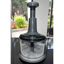 Basmalı El Rondosu Manuel Bas-Çek Çelik 3 Bıçaklı Rondo 1 kg Hacimli 15X12 cm