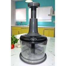Basmalı El Rondosu Manuel Bas-Çek Çelik 3 Bıçaklı Rondo 1 kg Hacimli 15X12 cm