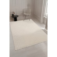 Combo Yumuşak Dokulu Bukle Oturma Odası Salon Mutfak Çocuk Odası Halısı 31209 Krem