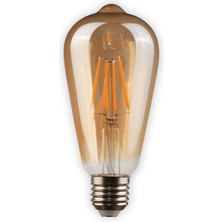 Belirtilmemiş Noas 4W ST64 Rustık Ampul 2500K- E27  10ADET