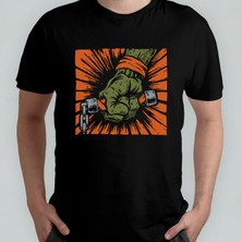 Pixxa Tmnt Michelangelo Unisex %100 Pamuklu Bisiklet Yaka T-Shirt