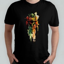 Pixxa Doom Unisex %100 Pamuklu Bisiklet Yaka T-Shirt Model 2