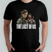 Pixxa The Last Of Us Unisex %100 Pamuklu Bisiklet Yaka T-Shirt Model 1