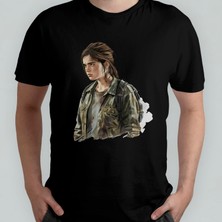 Pixxa The Last Of Us Unisex %100 Pamuklu Bisiklet Yaka T-Shirt Model 5