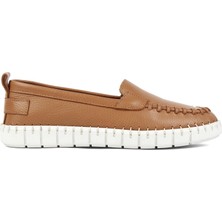 Celal Gültekin Kadın Taba Dikiş Detaylı Deri Ayakkabı